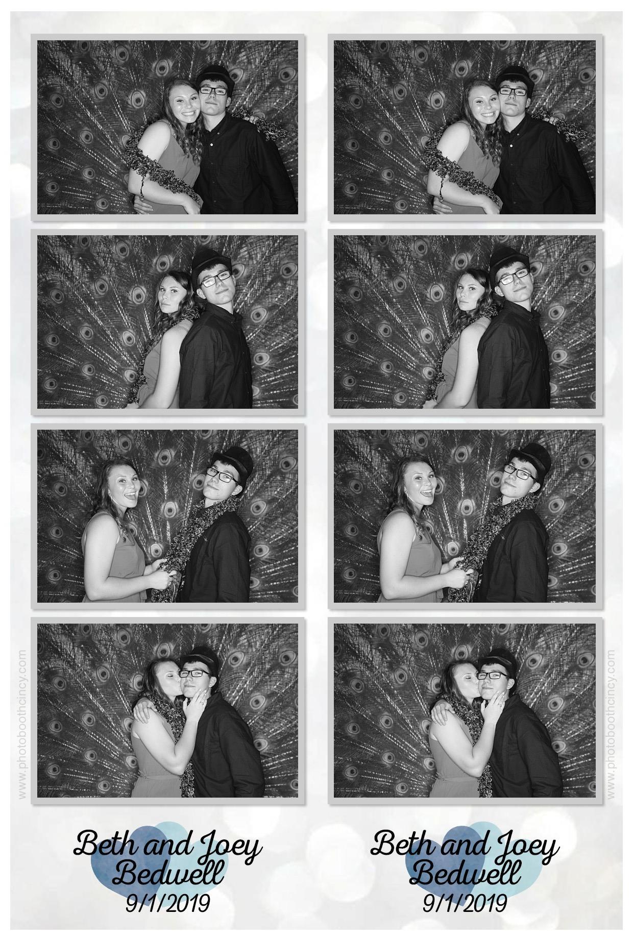 Elizabeth (Beth) Mulholland &Groom - Joseph (Joey) Bedwell | View more photos from the event at gallery.photoboothcincy.com/u/PhotoBoothCincy/Elizabeth-Beth-Mulholland-Groom-Joseph-Joey-Bedwell